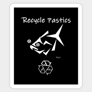 Recycle Plastics Awareness Sticker